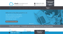 Desktop Screenshot of cloudaccountant.co.uk
