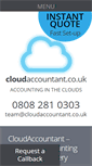 Mobile Screenshot of cloudaccountant.co.uk